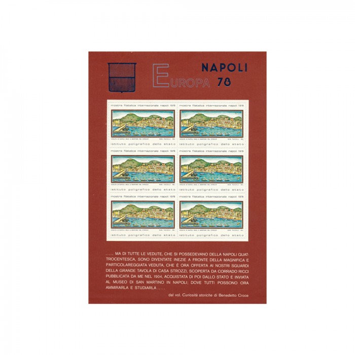 Foglietto Erinnofilo – Europa 78 – Napoli