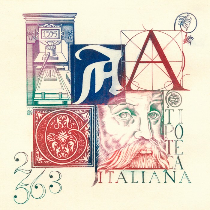 Ex libris Tipoteca italiana - Il carattere mobile nella tipografia