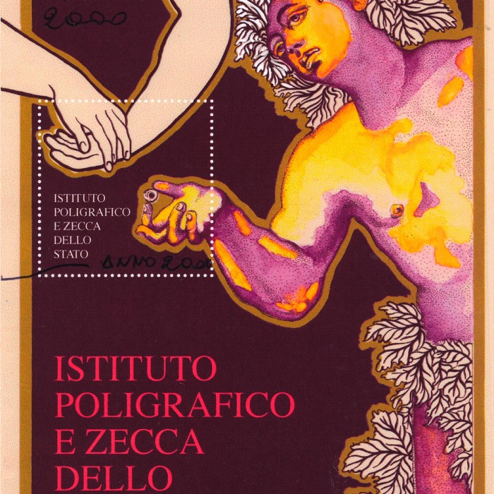 Foglietto Erinnofilo – Istituto Poligrafico Zecca dello Stato – 2000