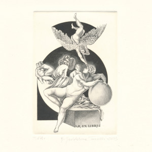 Ex Libris Il Sogno di Michelangelo